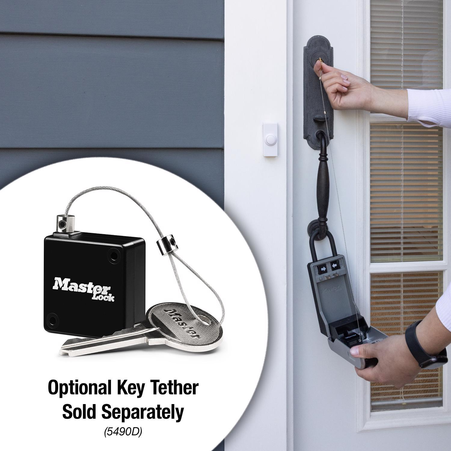 Master lock 5.4 in. H X 3 in. W X 5 in. L Metal 4-Digit Combination Lock Box