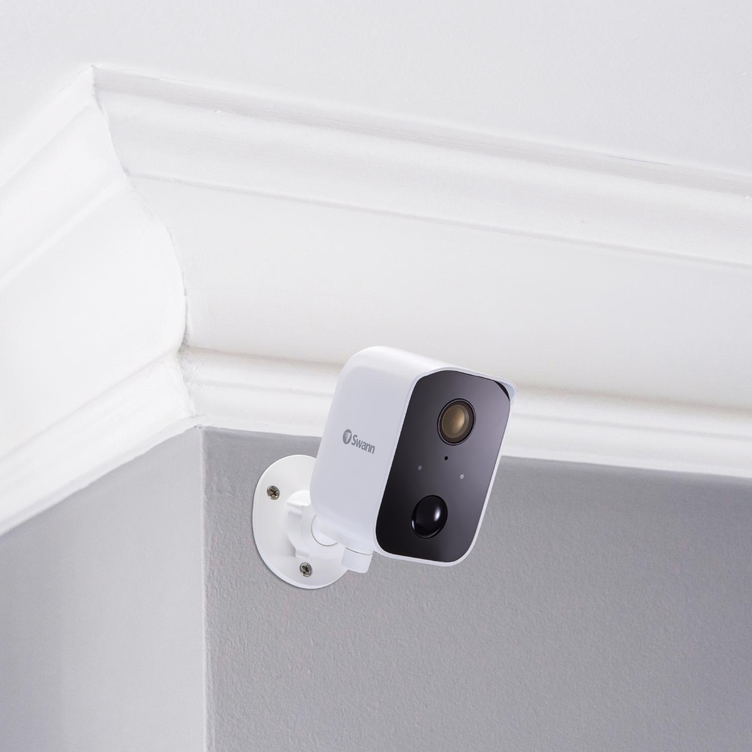 Swann CoreCam Battery Powered Indoor and Outdoor Smart-Enabled Security Camera