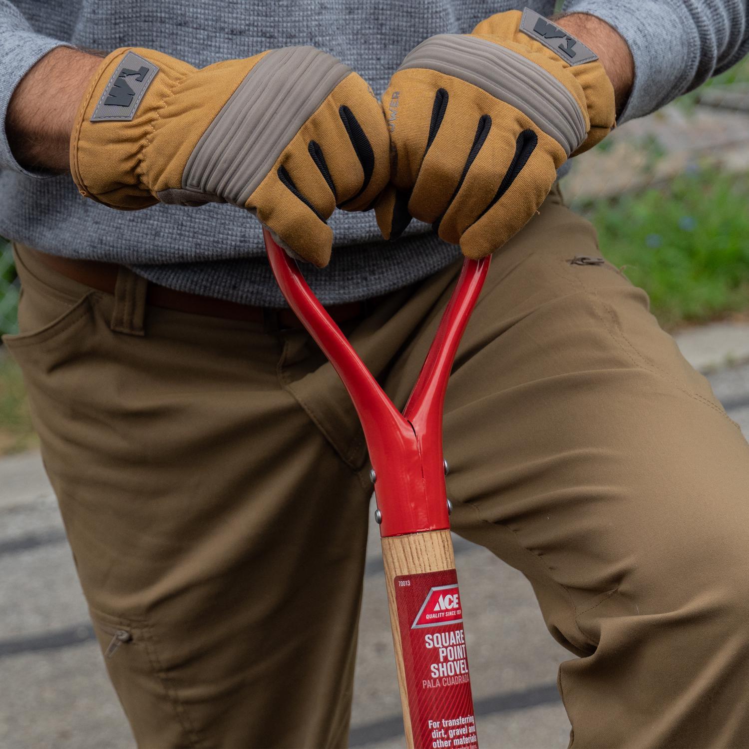 Ace 41.25 in. Steel Square Transfer Shovel Wood Handle