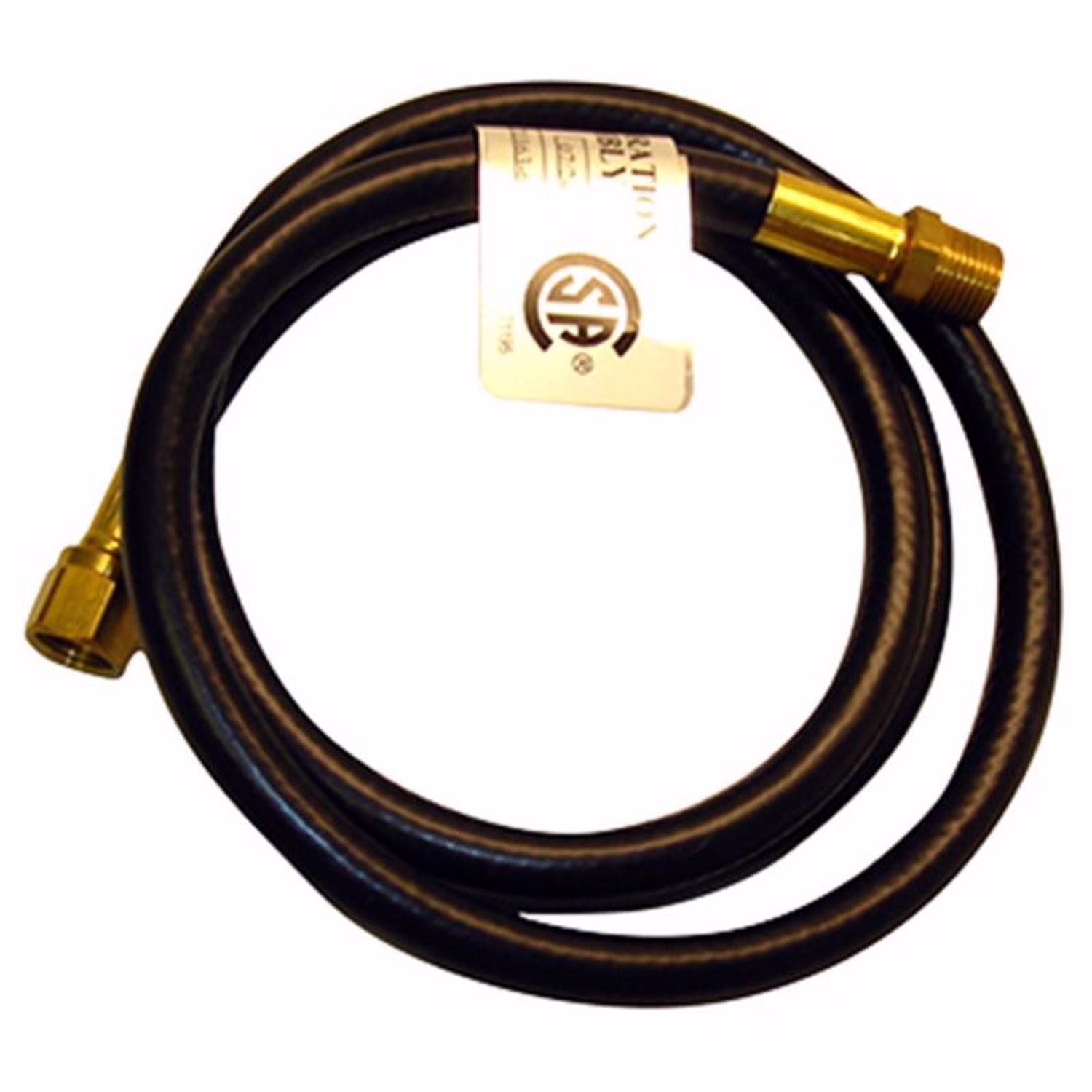 Mr. Heater 3/8 MPT in. D X 3/8 FF in. D X 5 ft. L Brass/Plastic LP Hose Assembly