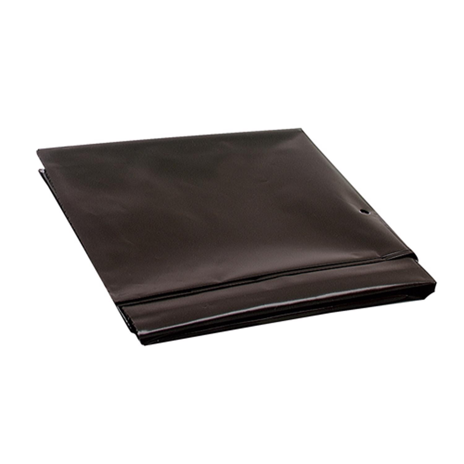 M-D 2 in. H X 13 in. W Black Polyethylene Turbine Vent Cover