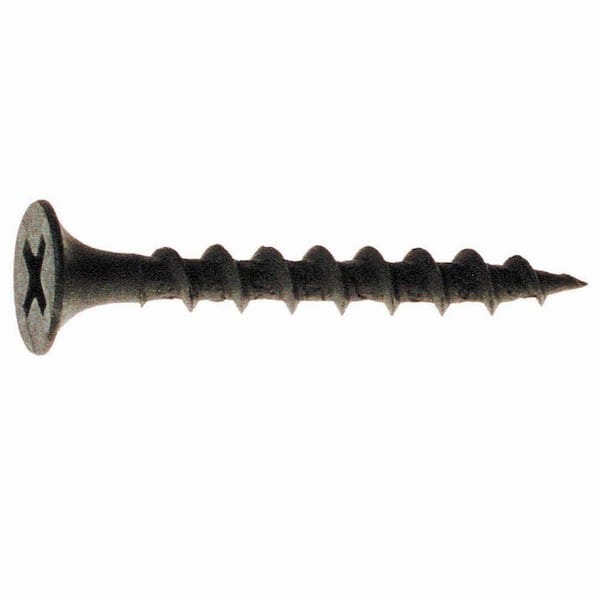 Grip-Rite No. 6 X 1-5/8 in. L Phillips Coarse Drywall Screws 1 lb 200 pk