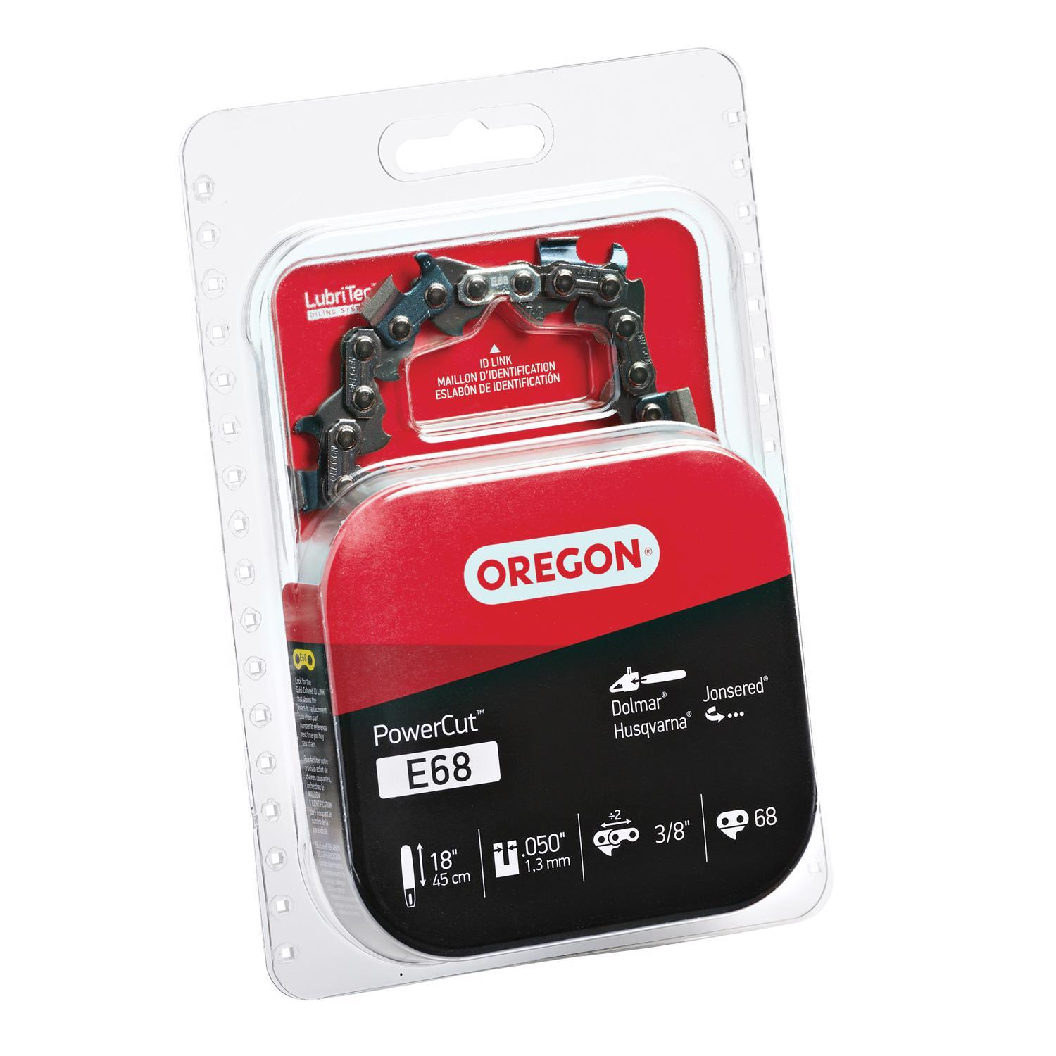 Oregon PowerCut E68 18 in. Chainsaw Chain 68 links