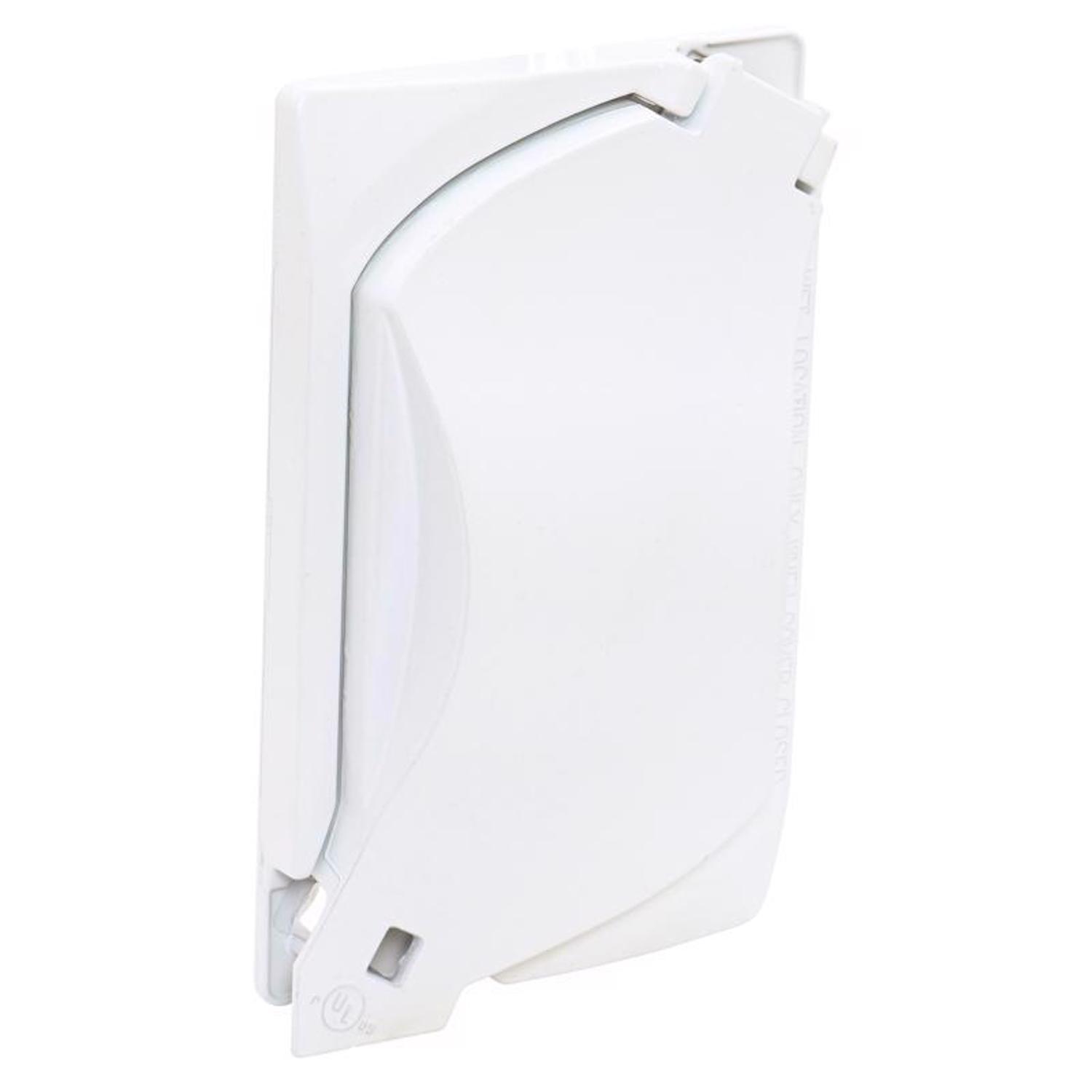 Sigma Engineered Solutions Rectangle Metal 1 gang 4.57 in. H X 2.81 in. W Universal Cover