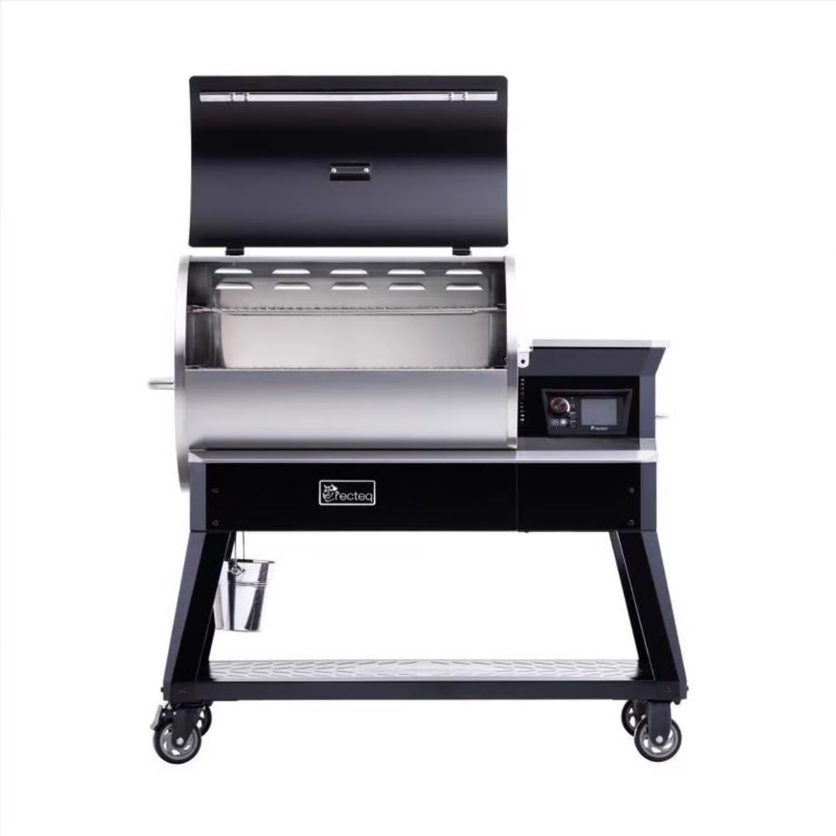 Recteq Deck Boss 900 Wood Pellet WiFi Grill and Smoker Black/Silver