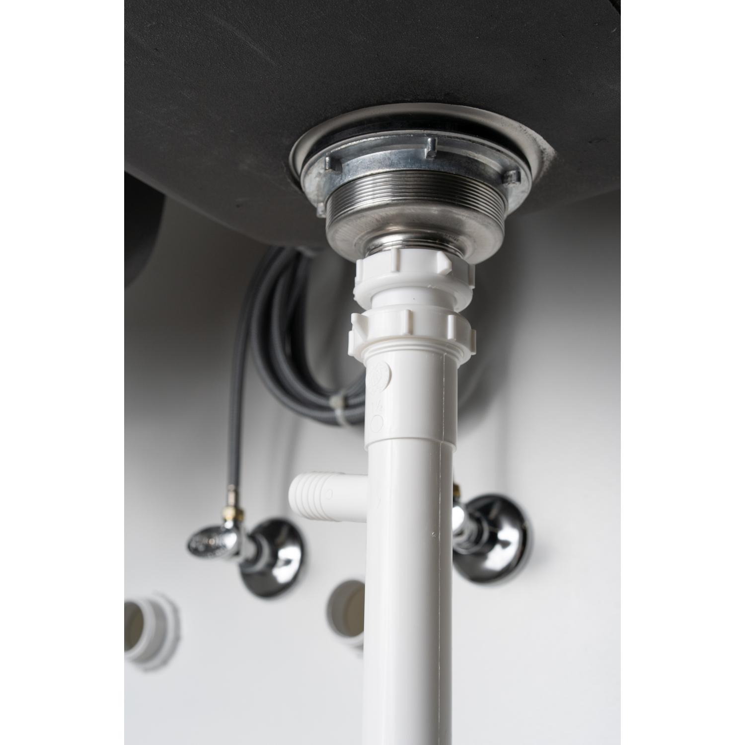 Ace 1-1/2 in. D X 8 in. L Plastic Dishwasher Branch Tailpiece