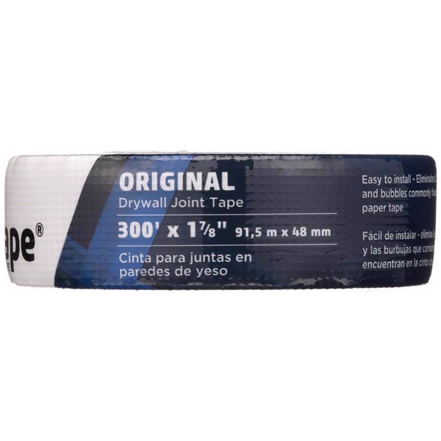 Saint-Gobain ADFORS FibaTape 300 ft. L X 1-7/8 in. W Fiberglass Mesh White Self Adhesive Drywall Joi