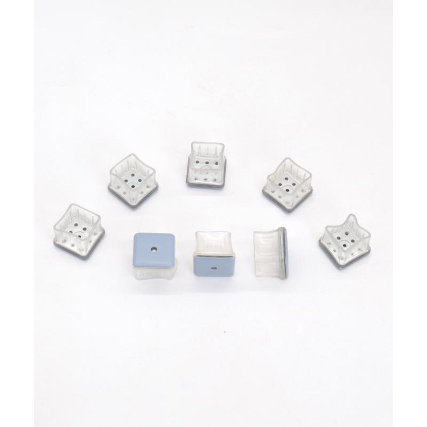 Ace Gray 1/2 in. Push-On Polymer Chair Glide 8 pk