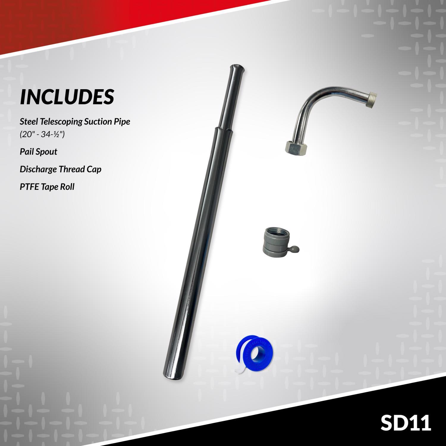 Fill-Rite Steel Lever Hand Pump 11 oz
