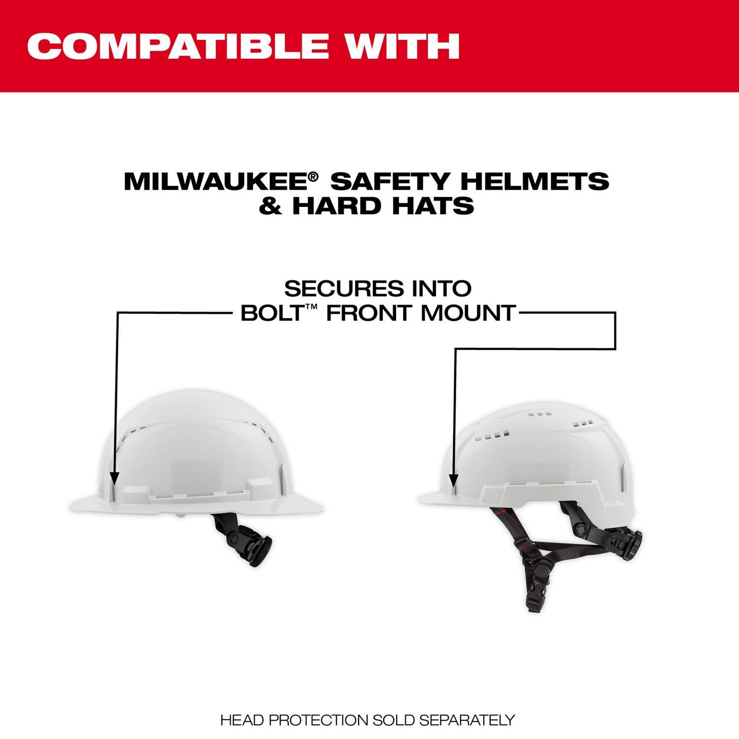Milwaukee Bolt Anti-Fog PPE Protective Glasses Clear Lens Black Frame 1 each