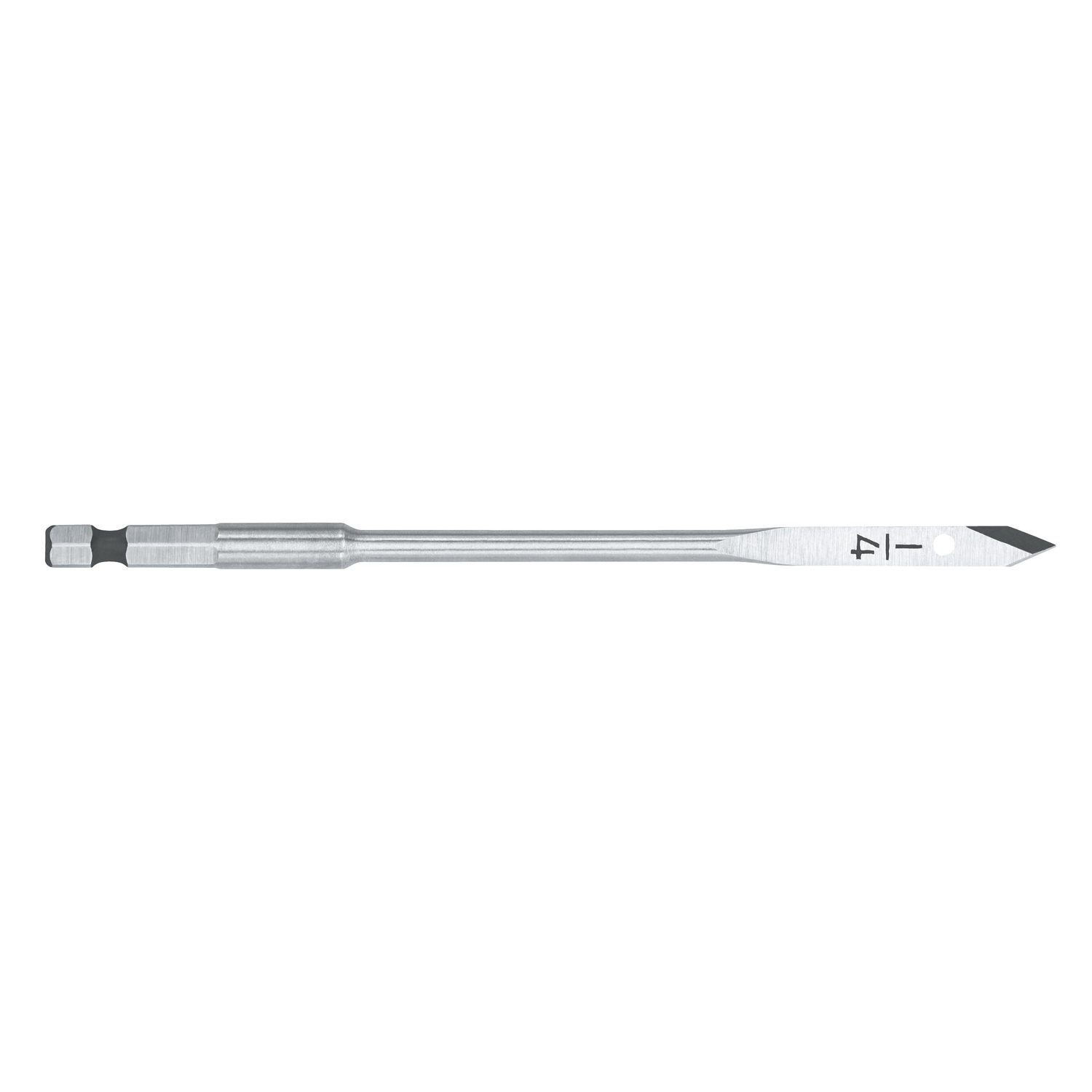 DeWalt 1/4 in. X 6 in. L Carbon Steel Spade Bit 1 pk