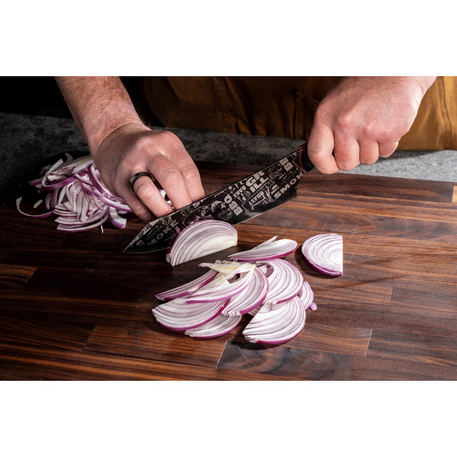 Traeger Stainless Steel Silver Carving Knife