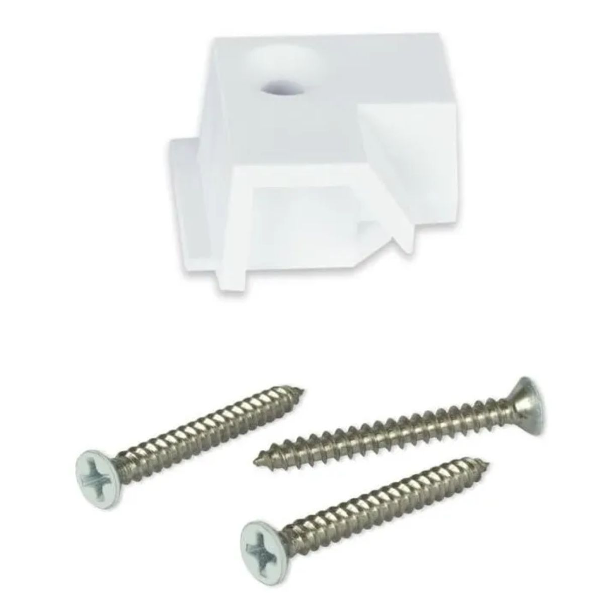 SCREENEZE White Corner Mount Plinth Kit