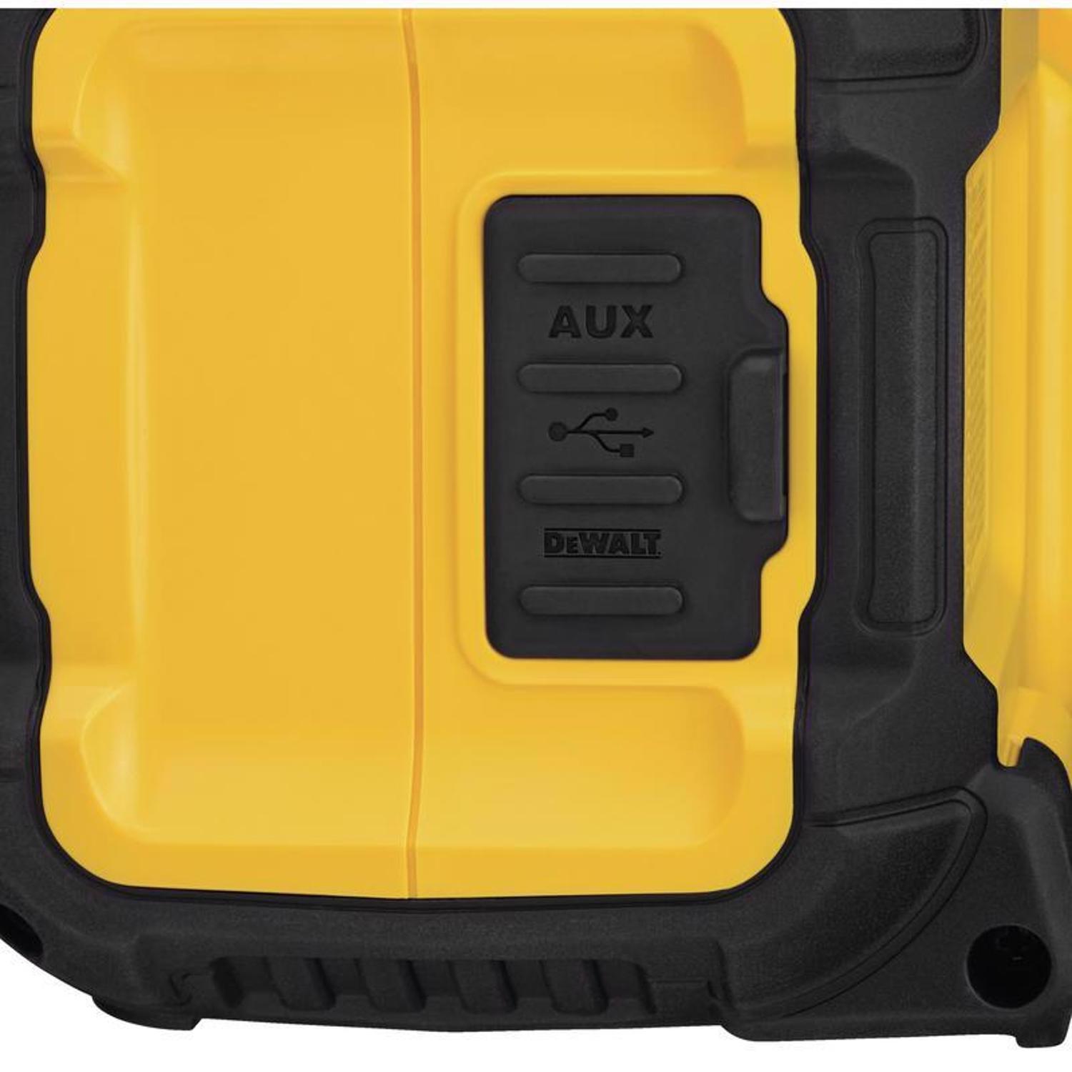 DeWalt 20V MAX DCR010 Lithium-Ion Jobsite Bluetooth Speaker 1 pc