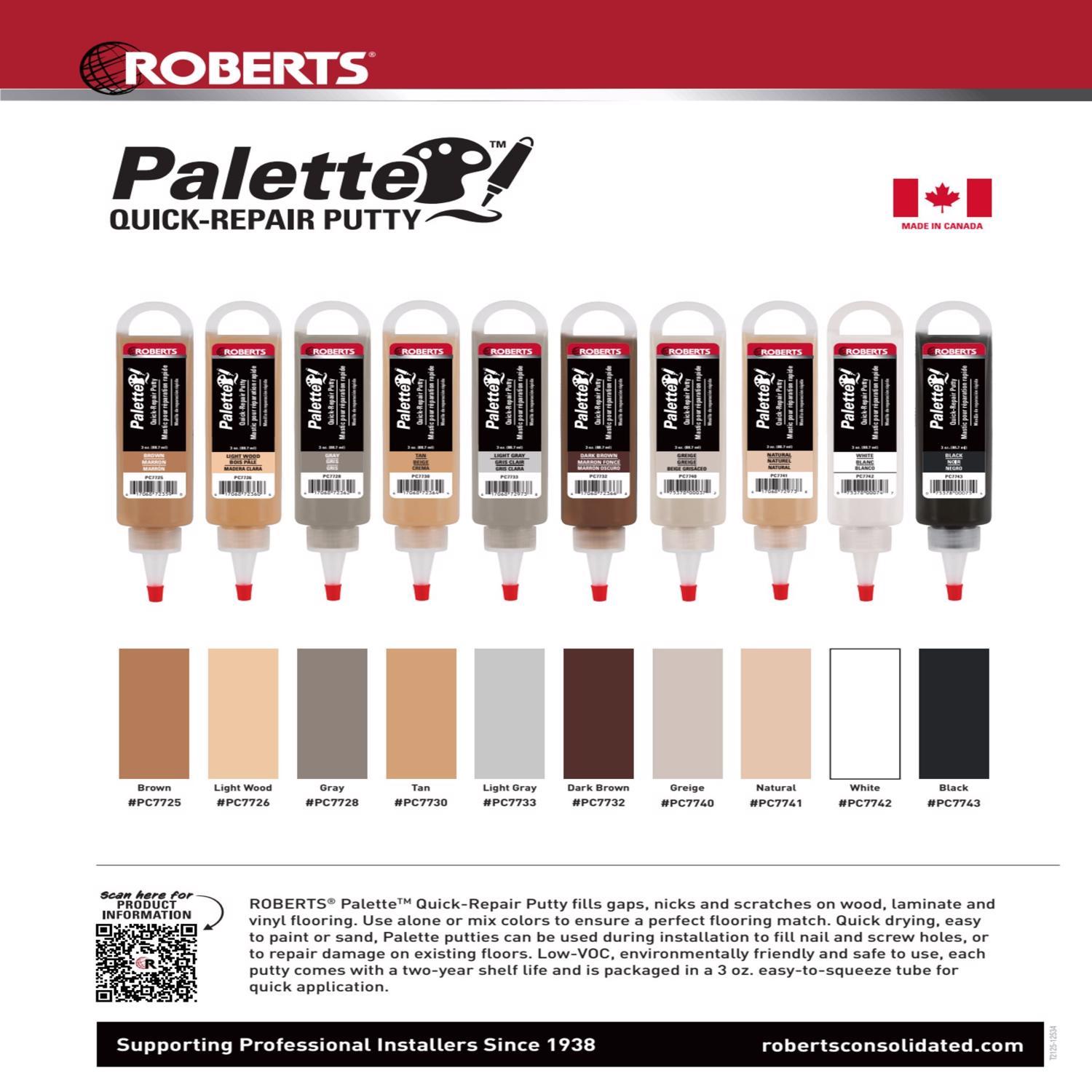 Roberts Dark Brown Putty Stick 3 oz
