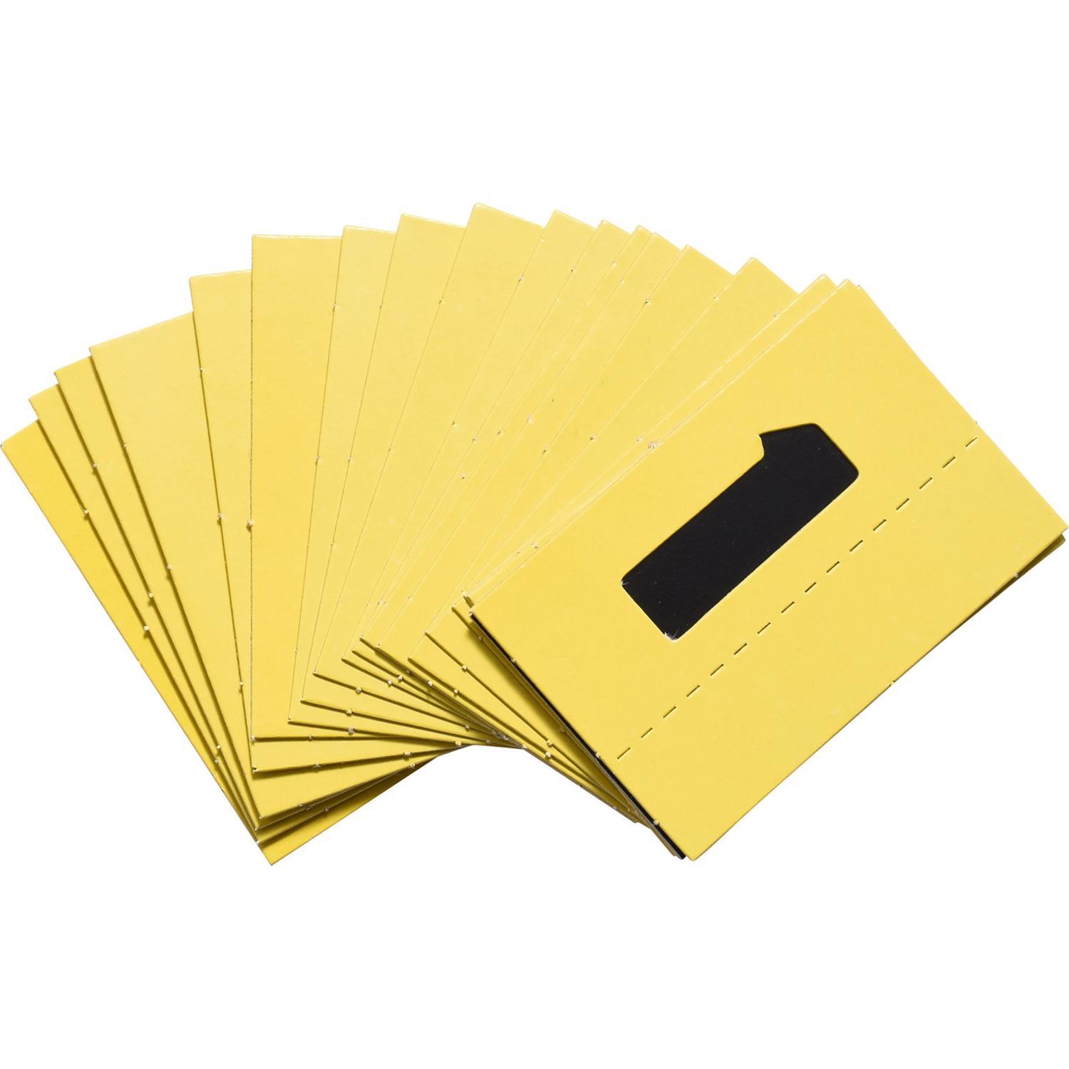 HILLMAN 1 in. Card Stock Block Letter & Number Stencil Pack 1 Inch Stencil Set 47 pk