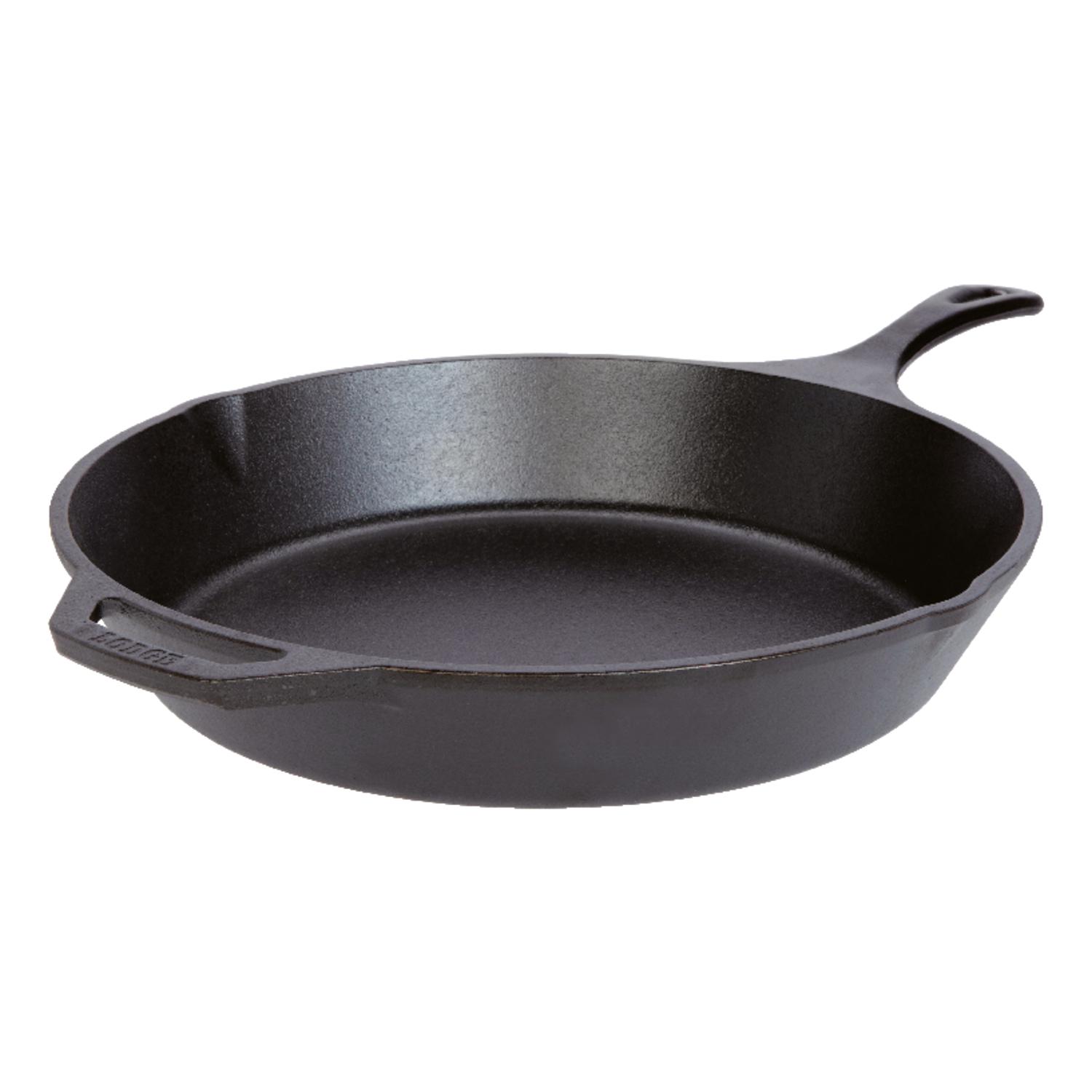 Lodge Logic Cast Iron Skillet 13.25 in. Black