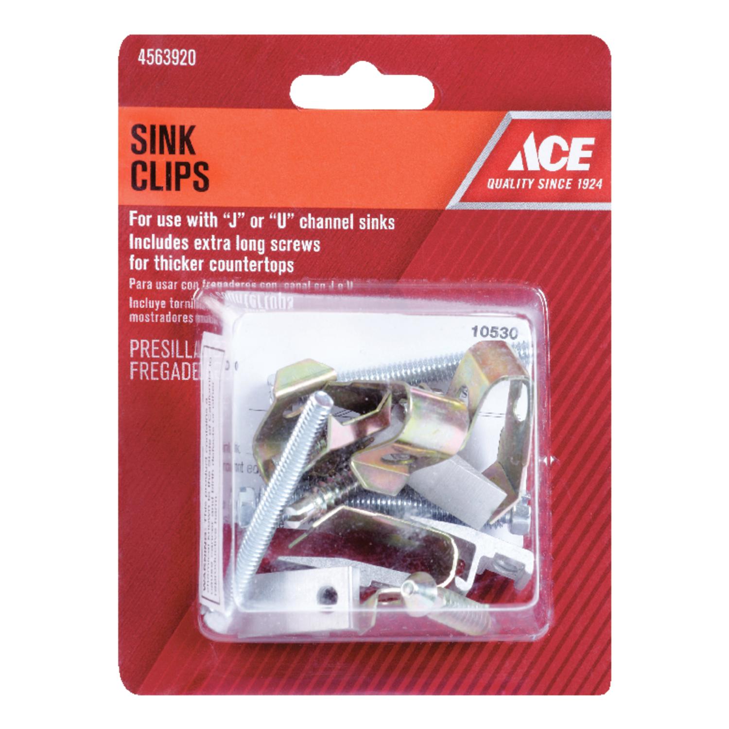 Ace Aluminum Sink Clips