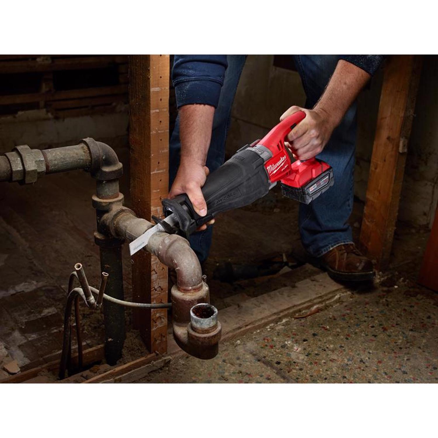 Milwaukee Sawzall Wood and Metal Demolition Reciprocating Sawzall Blade Set 8 pc
