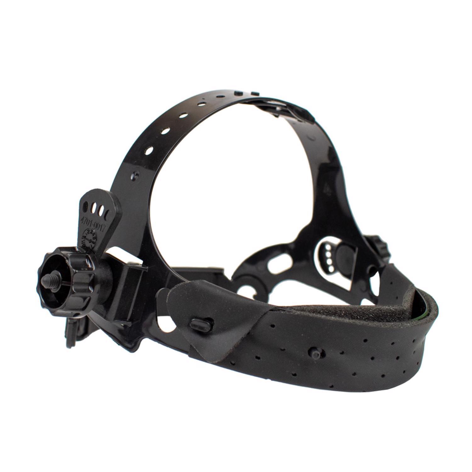 Forney Ratcheting Headgear for Welding Helmet Black/Gray 1 pc