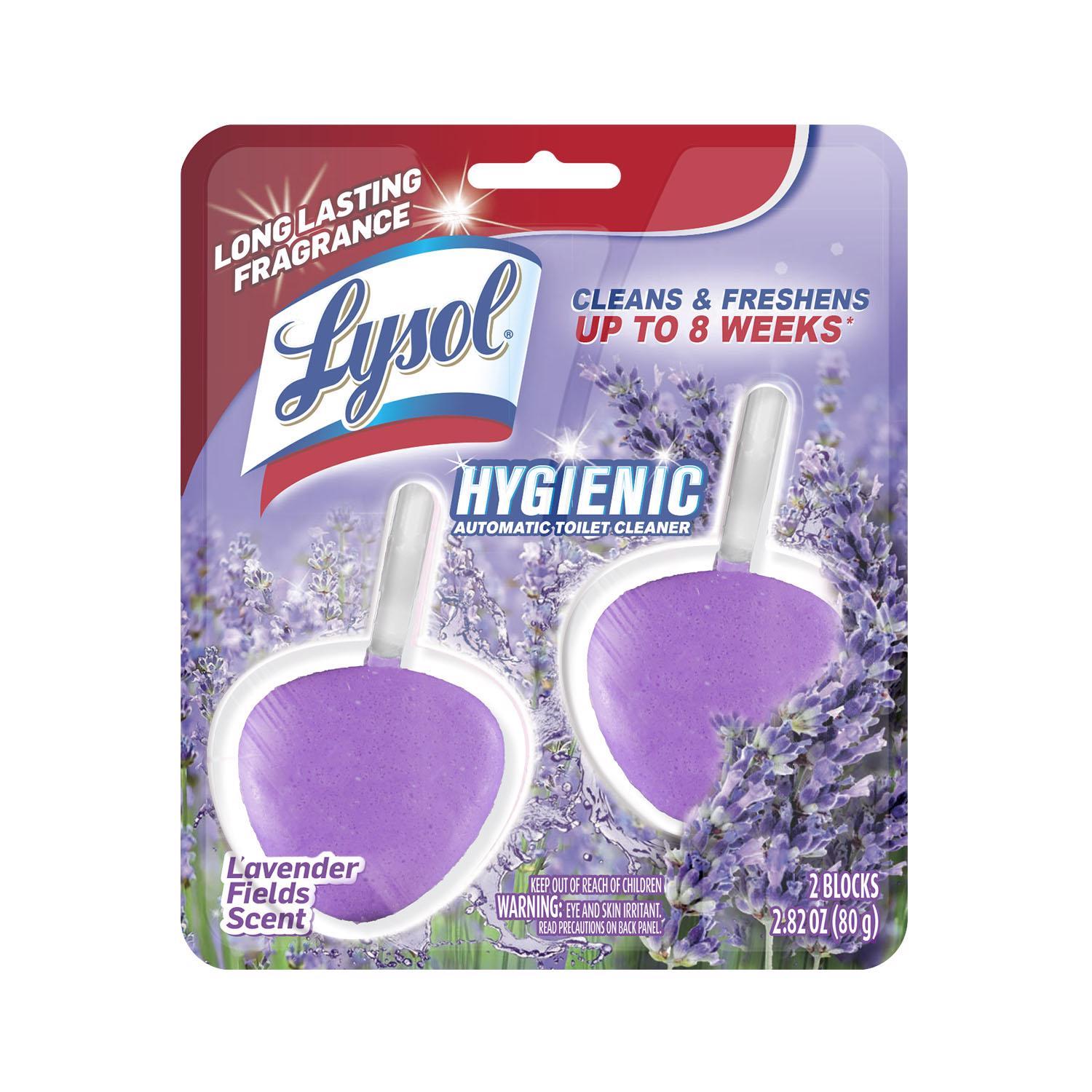 Lysol Automatic Cotton Lilac Scent Automatic Toilet Bowl Cleaner 2.82 oz Tablet