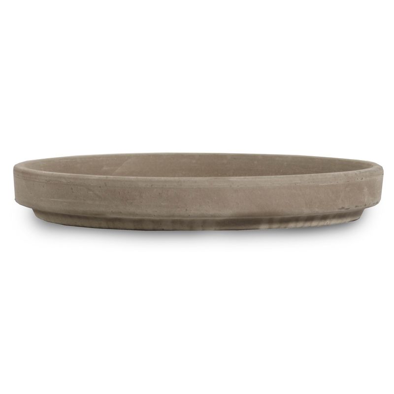 Ceramo Saucer To Fit 4 in. Standard Pot Dark Basalt Clay