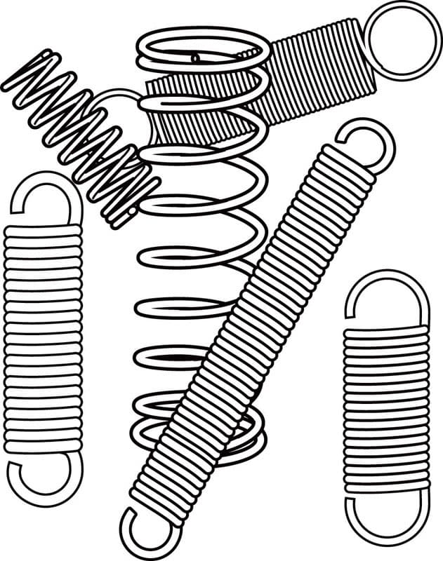 Prime-Line 4.625 in. L X 2.9 in. D Extension and Compression Assortment Spring 1 pk