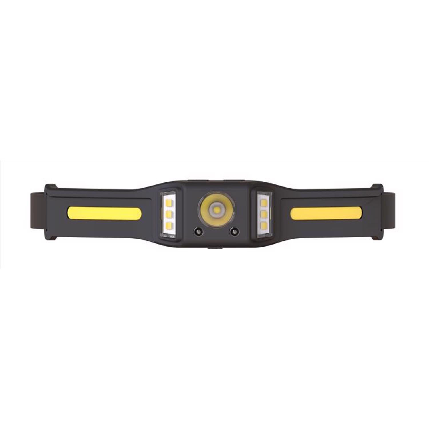 Ace 500 lm Black LED Rechargeable Head Lamp