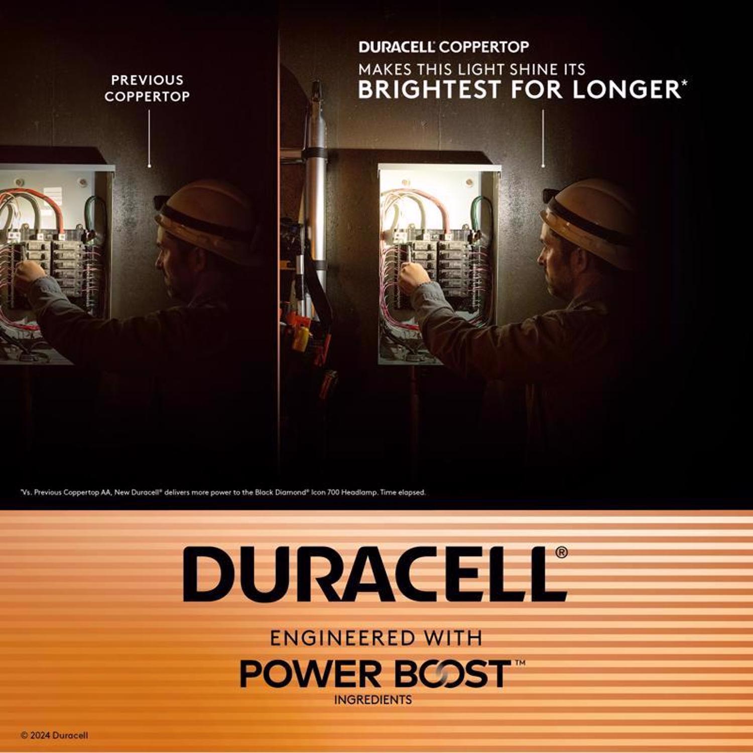 Duracell Coppertop AA Alkaline Batteries 20 pk Carded