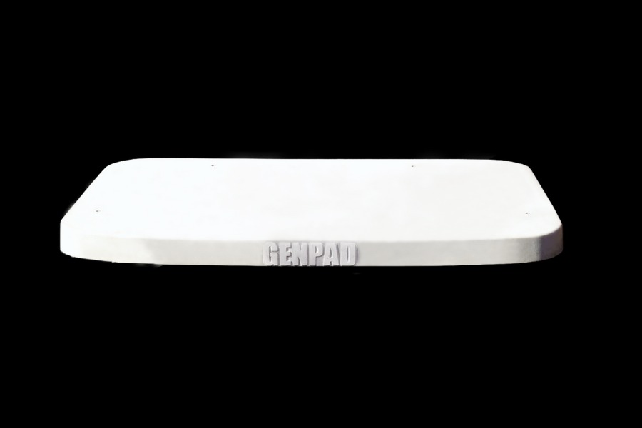 GenPad™ Standard 3 in. Concrete Pad for Generac and Honeywell Standby Generators 10-26kW Air Cooled