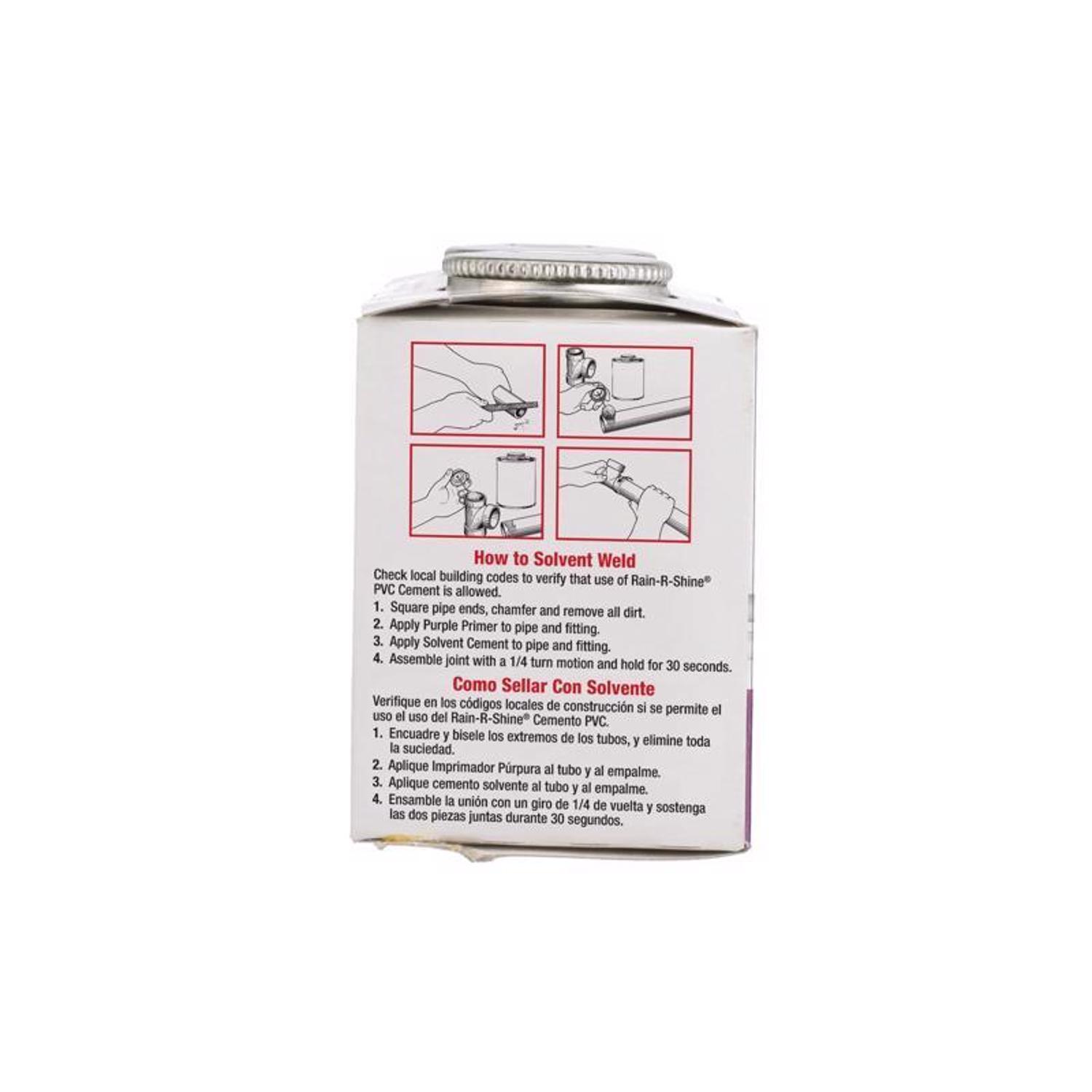 Oatey Rain-R-Shine Handy Pack Blue Primer and Cement For PVC 2 pk