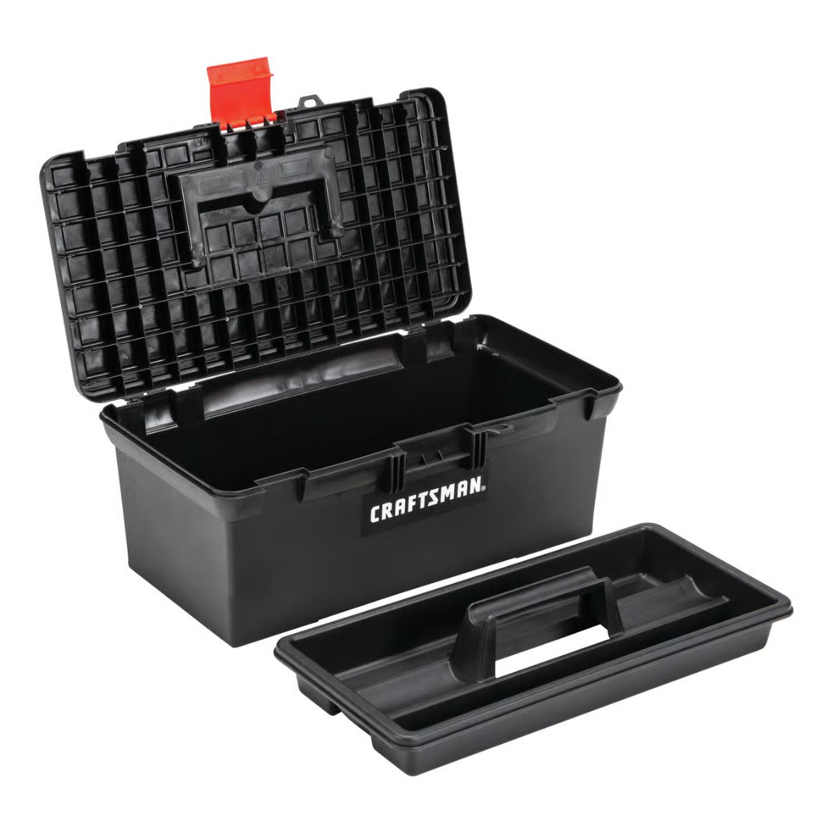 Craftsman 16 in. Classic Tool Box 442 cu. in. Black