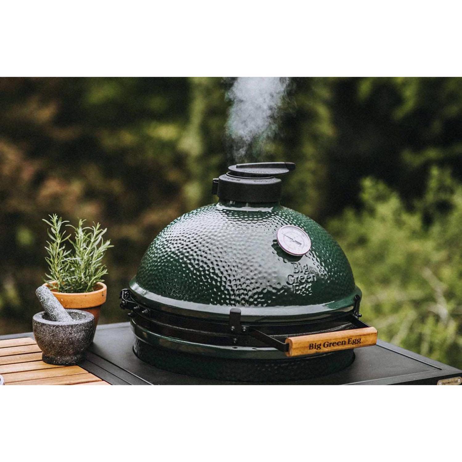 Big Green Egg 18.25 in. Large Charcoal Grill and Smoker Green
