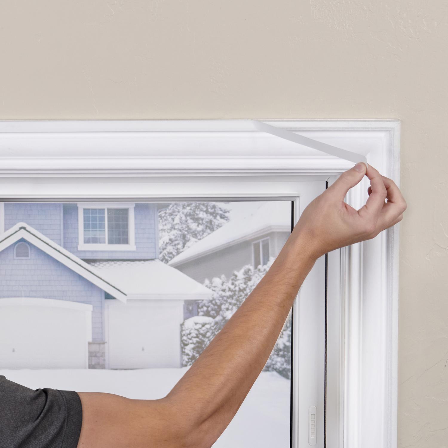 M-D Building Products Polar Block Indoor Window Shrink Film 42 in. L X 62 in. W 3 sheet