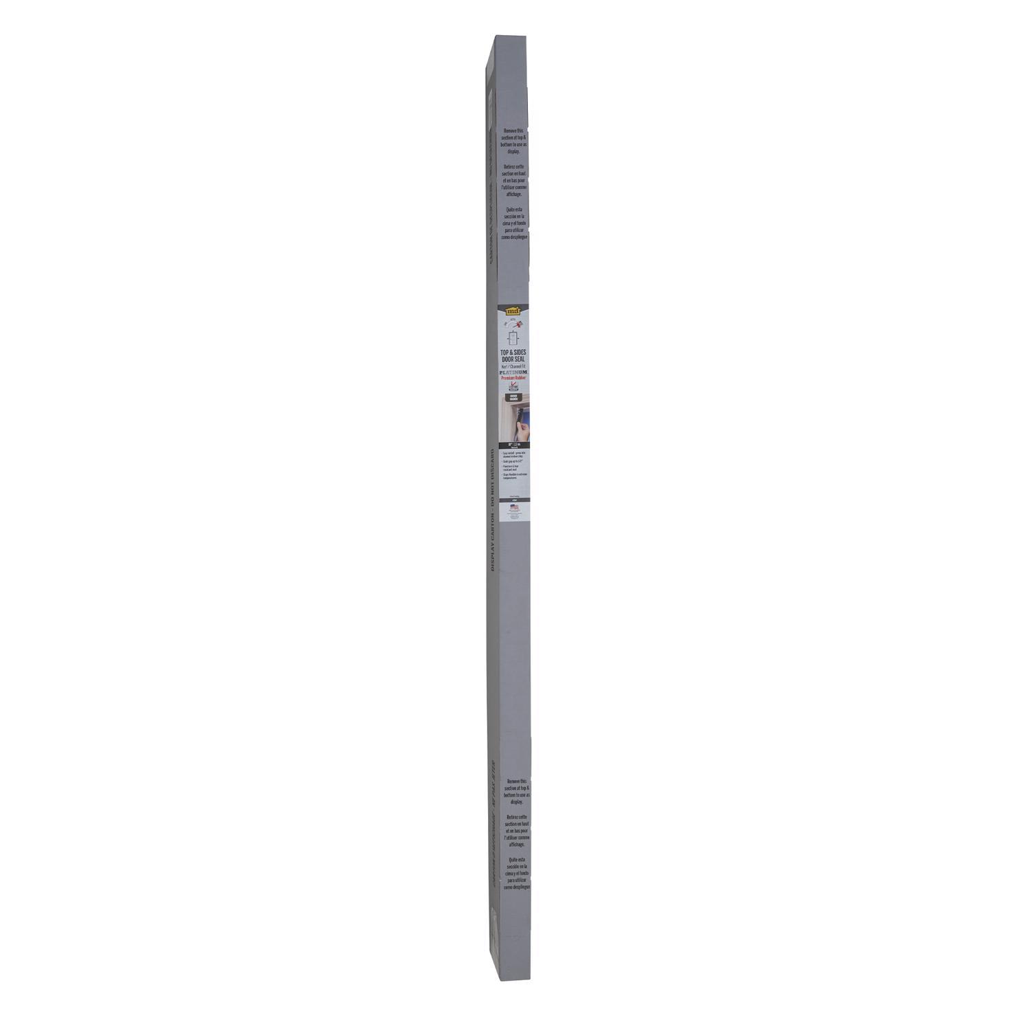 M-D Platinum Collection Brown Rubber Kerf Molding For Doors 81 in. L X 1-1/8 in.