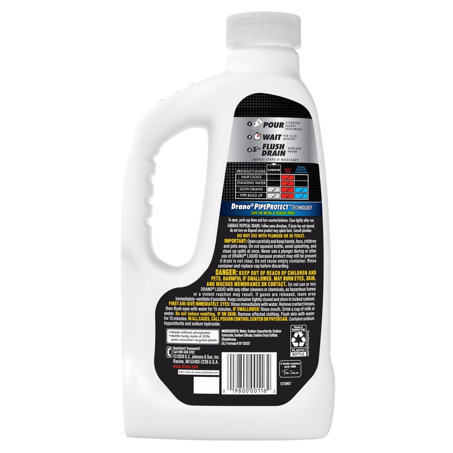 Drano Liquid Drain Cleaner 32 oz