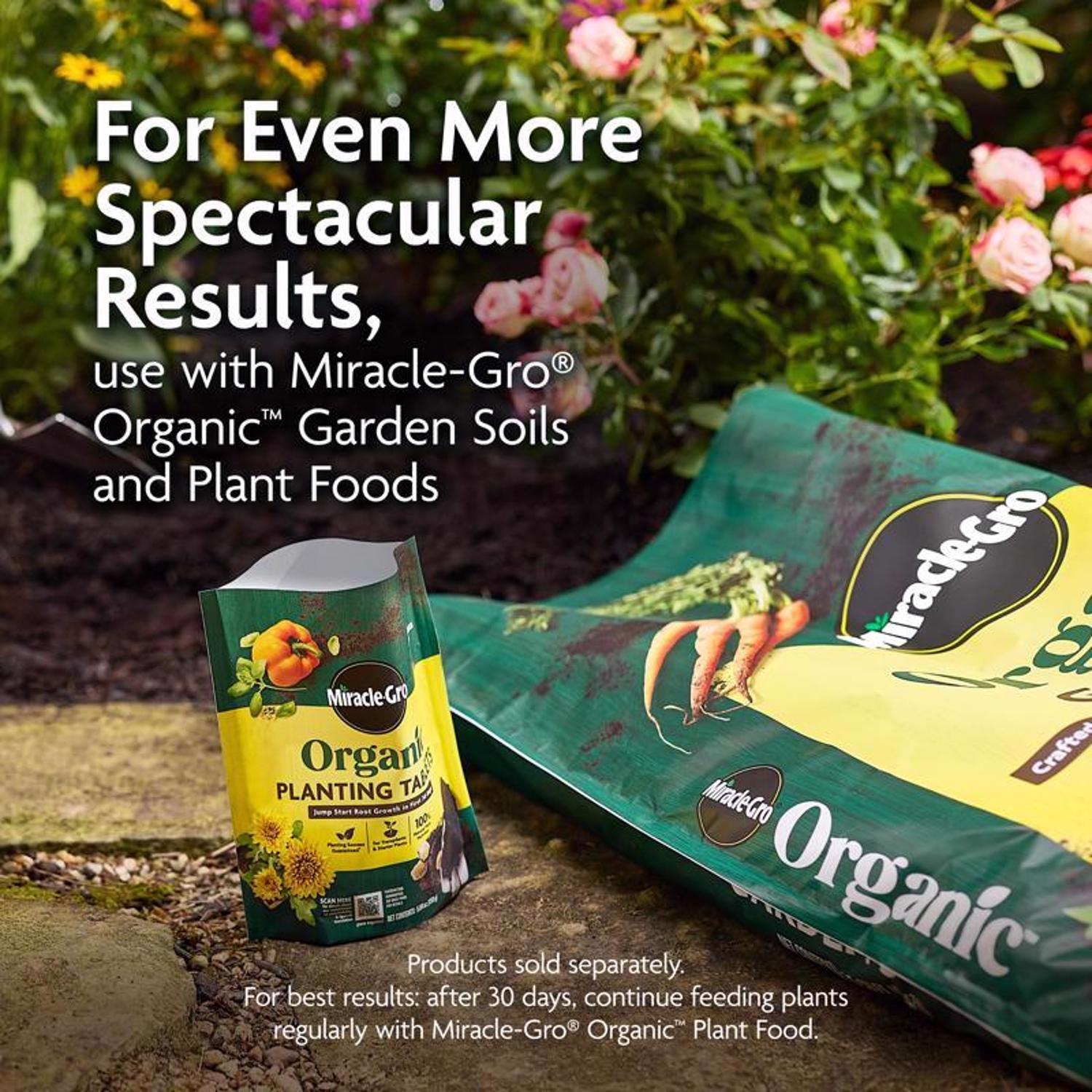 Miracle-Gro Organic Tablets Plant Food 20 ct