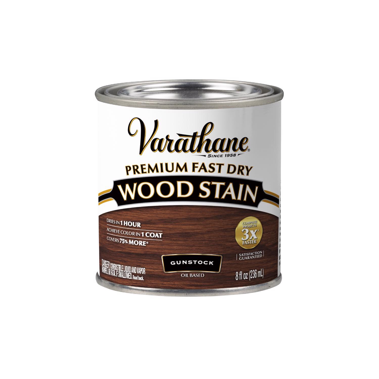 Varathane Premium Gunstock Oil-Based Fast Dry Wood Stain 1/2 pt