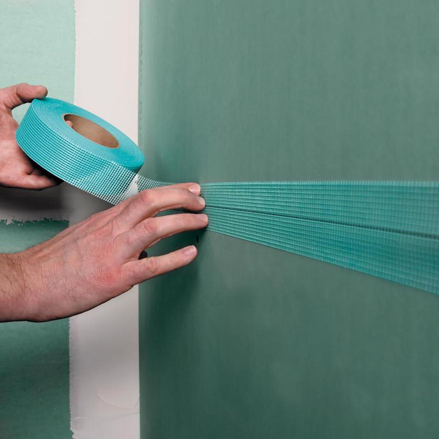 ADFORS FibaTape Mold-X10 300 ft. L X 1-7/8 in. W Fiberglass Mesh Green Self Adhesive Drywall Joint T