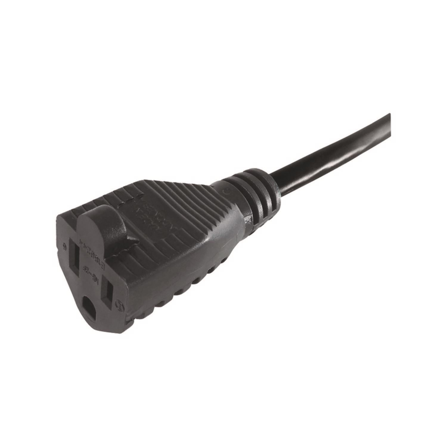 Ace Outdoor 50in. L Black Extension Cord 16/3 SJTW