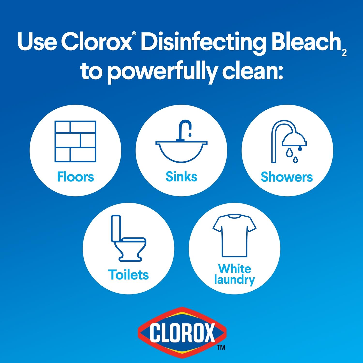 Clorox Regular Scent Disinfecting Bleach 43 oz