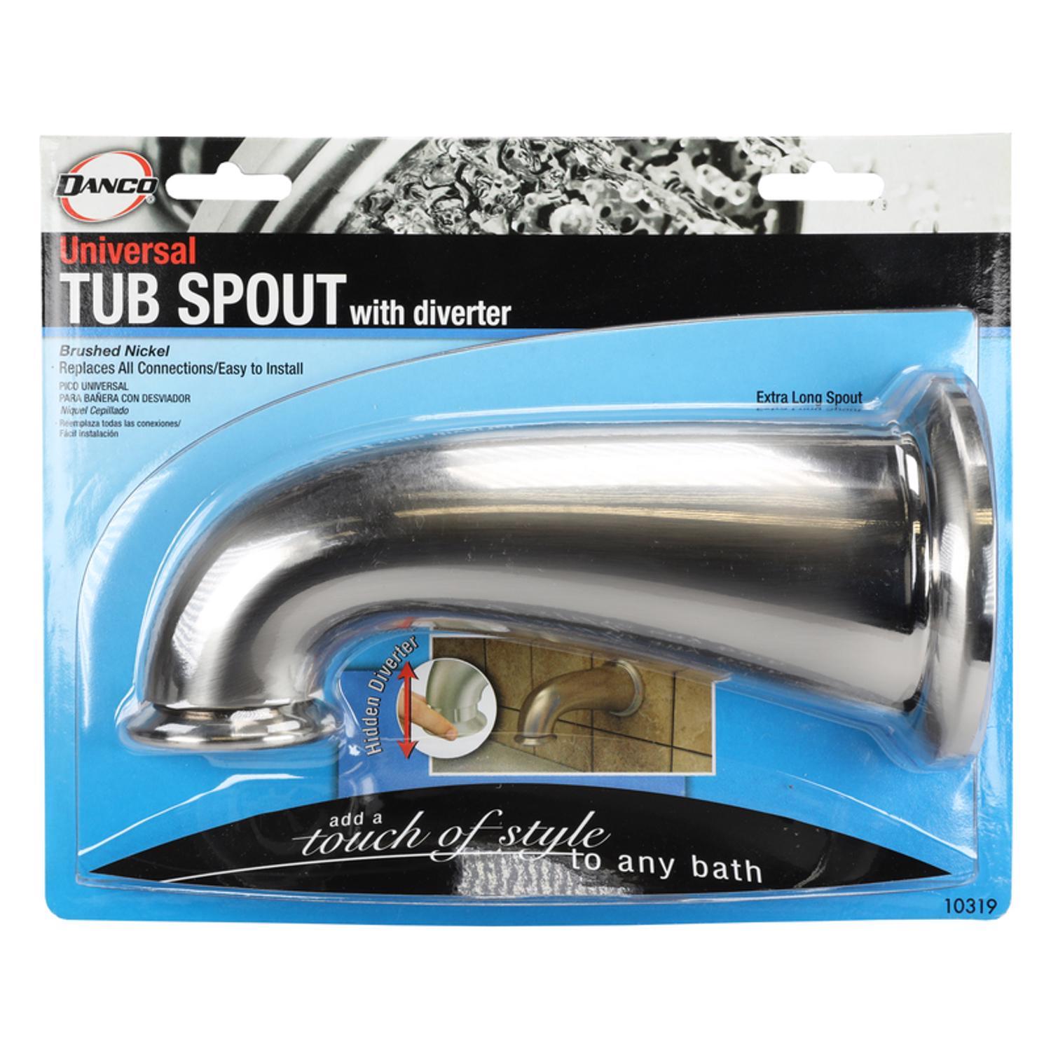 Danco Brushed Nickel Tub Spout