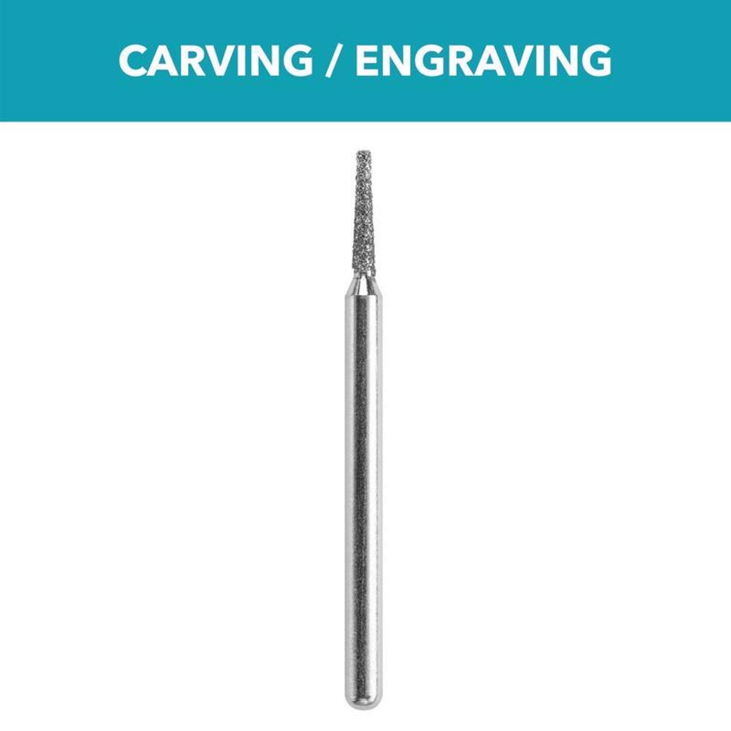 Dremel 1/8 in. D X 5/64 in. L Diamond Coated Wheel Point Conical 35000 rpm 1 pc