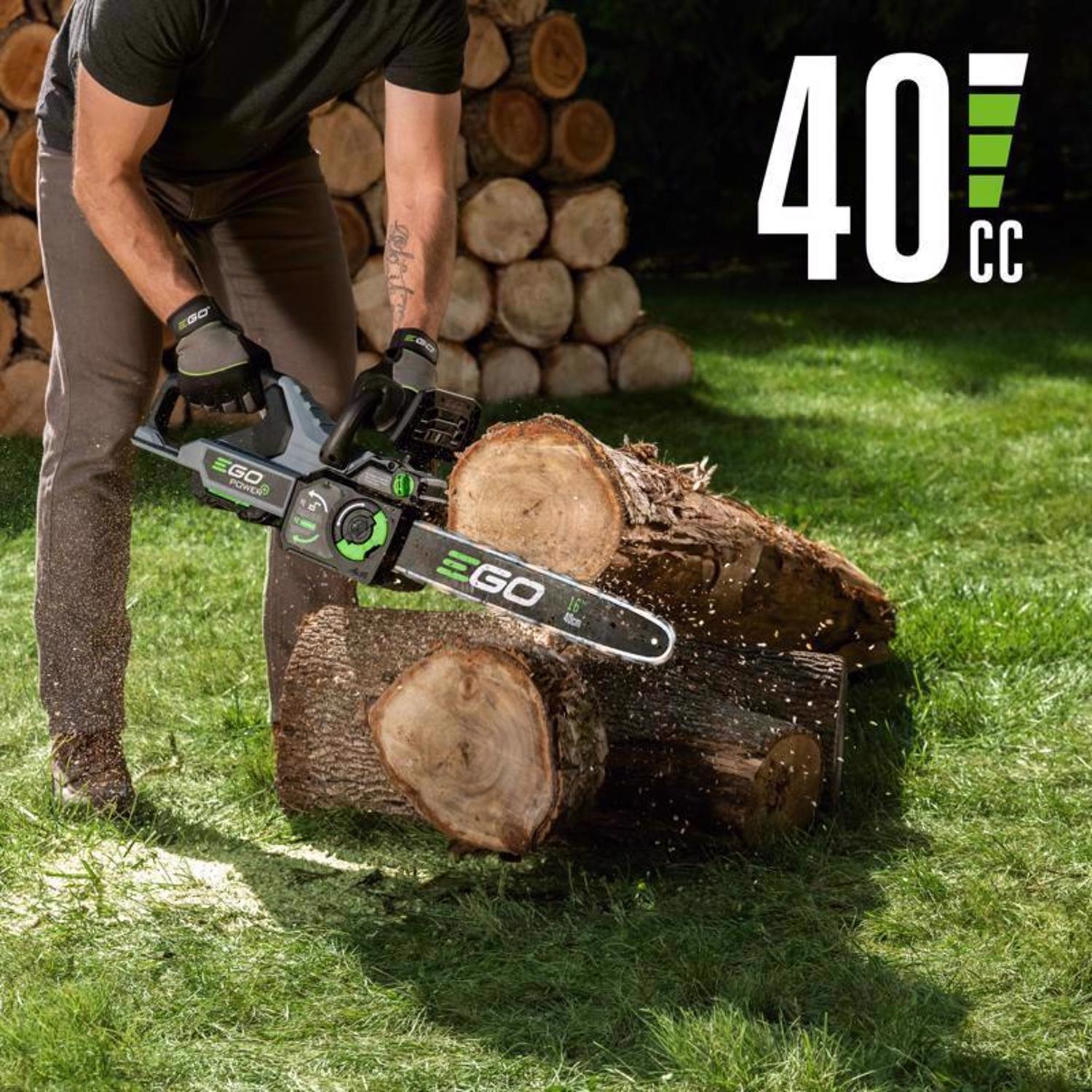 EGO Power+ CS1613 16 in. 56 V Battery Chainsaw Kit (Battery & Charger)