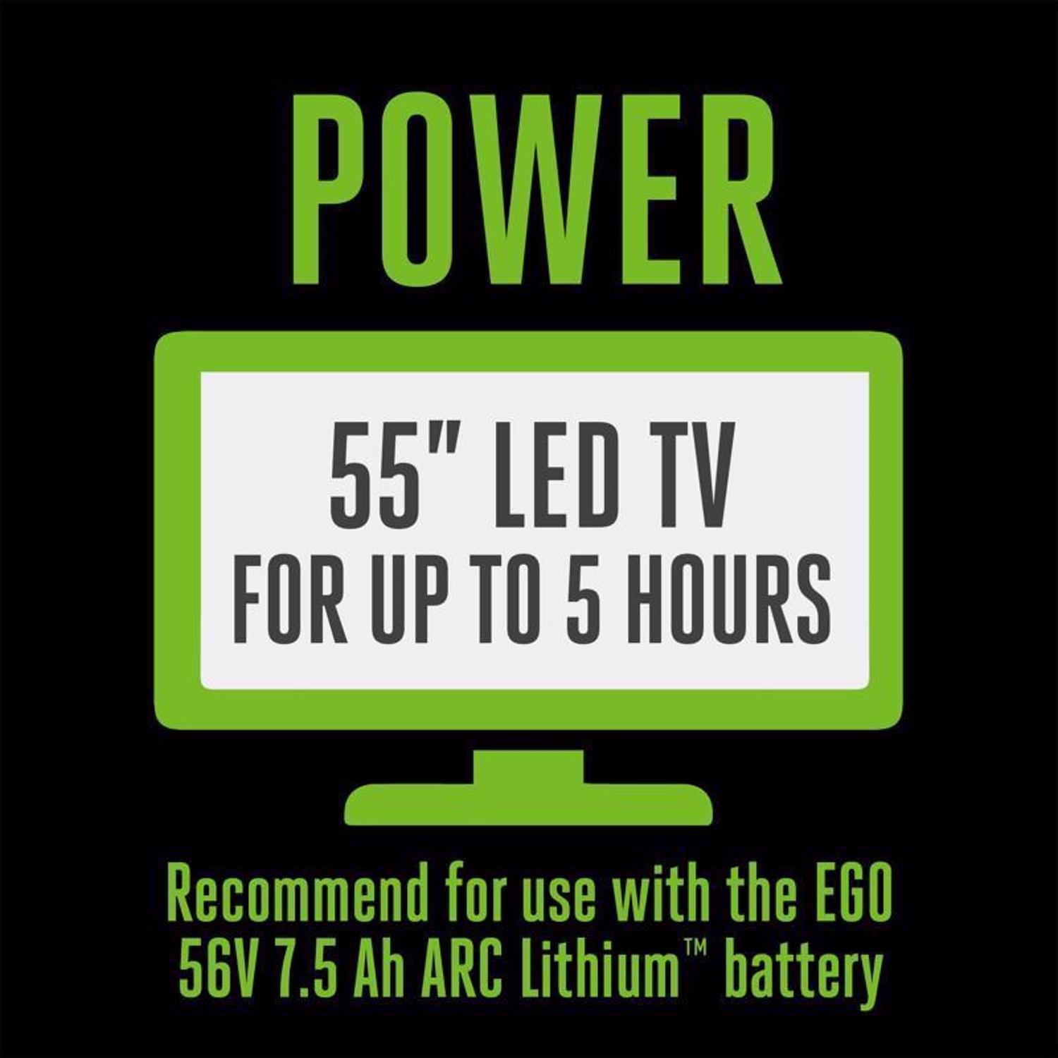 EGO Power+ Nexus Escape 400 W 120 V Battery Portable Portable Sine Wave Inverter Tool Only 400 W