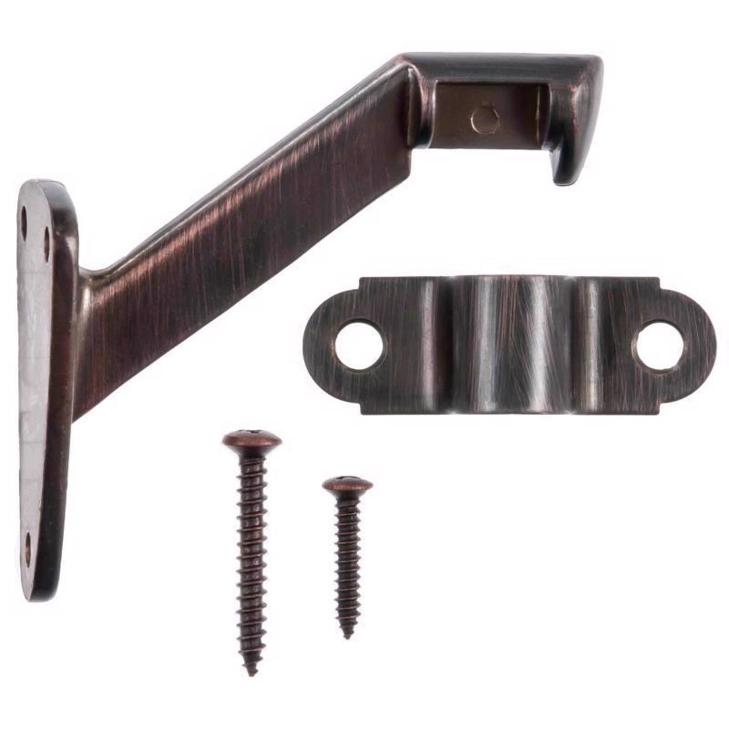 Ace Bronze Bronze Heavy Duty Handrail Bracket 3-3/4 in. L