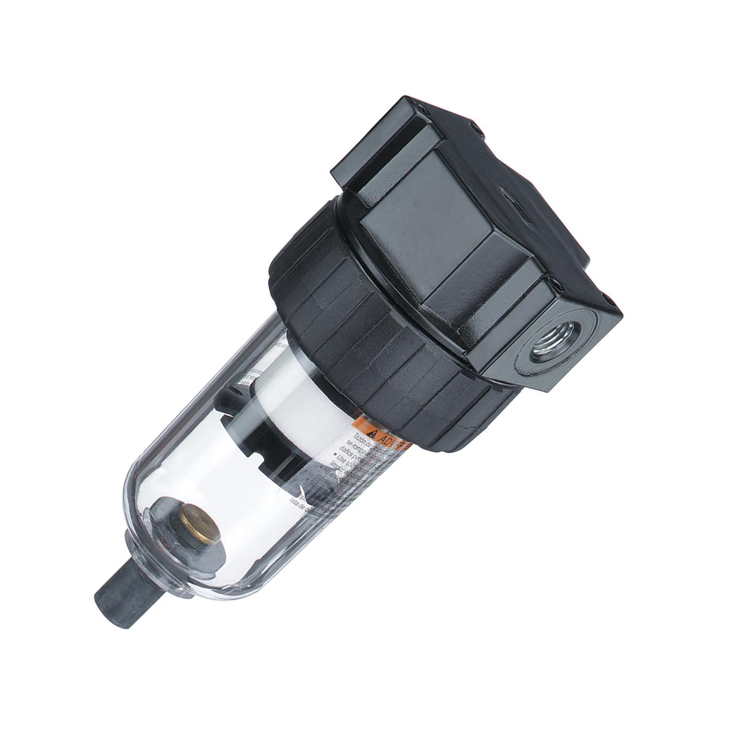 Tru-Flate Plastic Filter 3/8 in. NPT 150 psi 1 pc