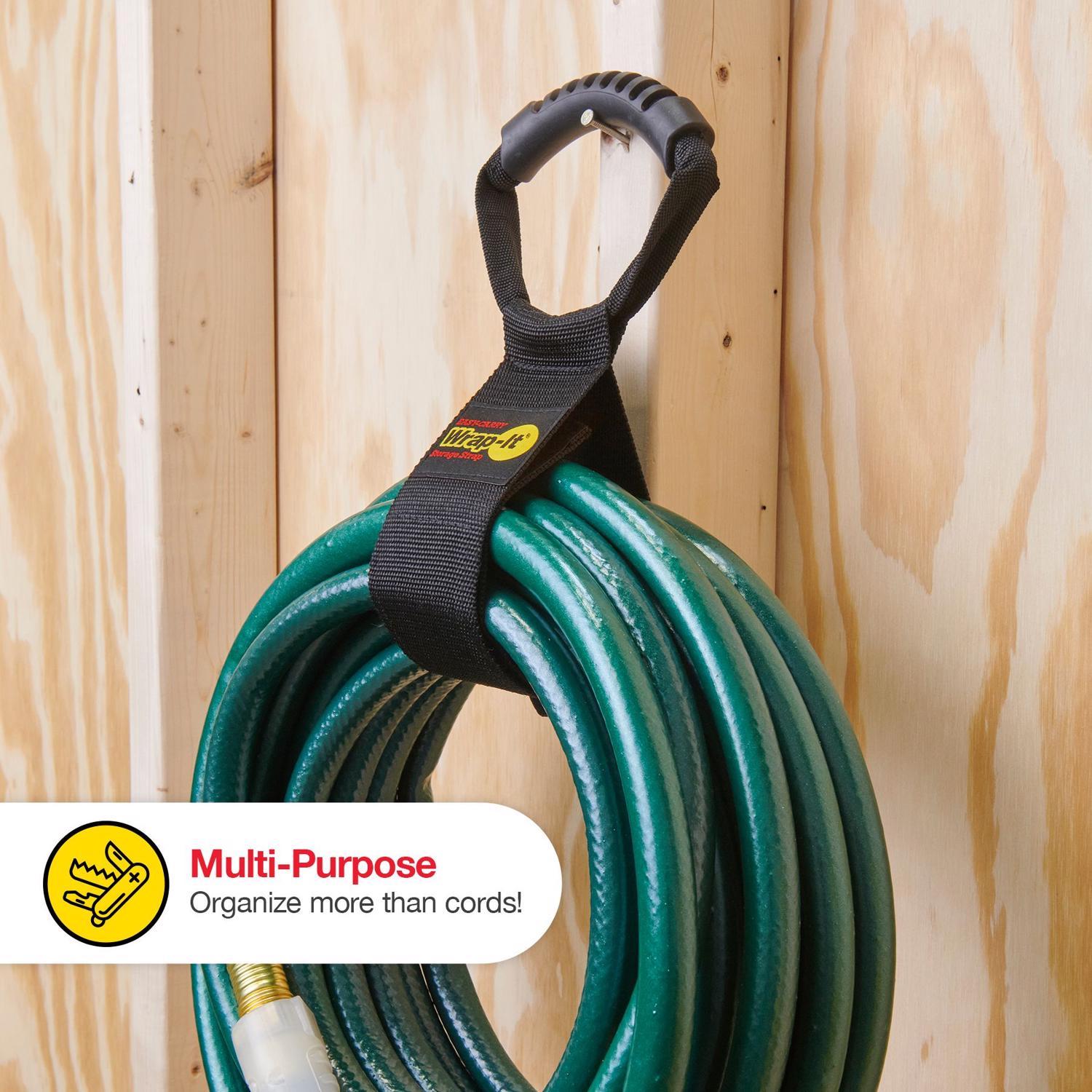 Wrap-It Easy Carry 2.5 in. W X 22 in. L Black Storage Straps 50 lb 1 pk