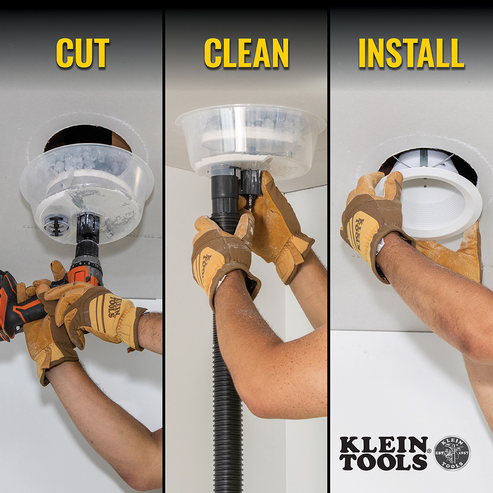 Klein Adjustable Hole Saw with Auto-Set Arms