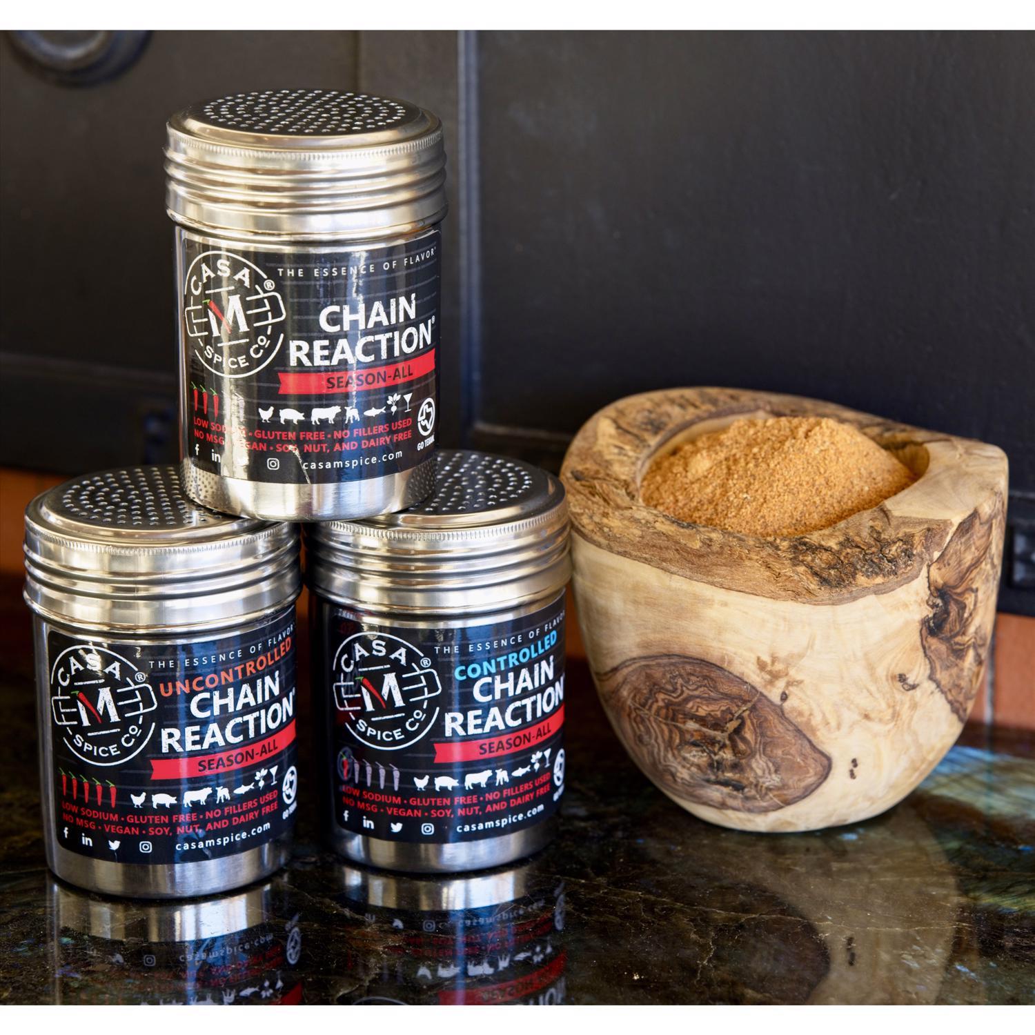 Casa M Spice Co Chain Reaction Season- All Seasoning 5 oz